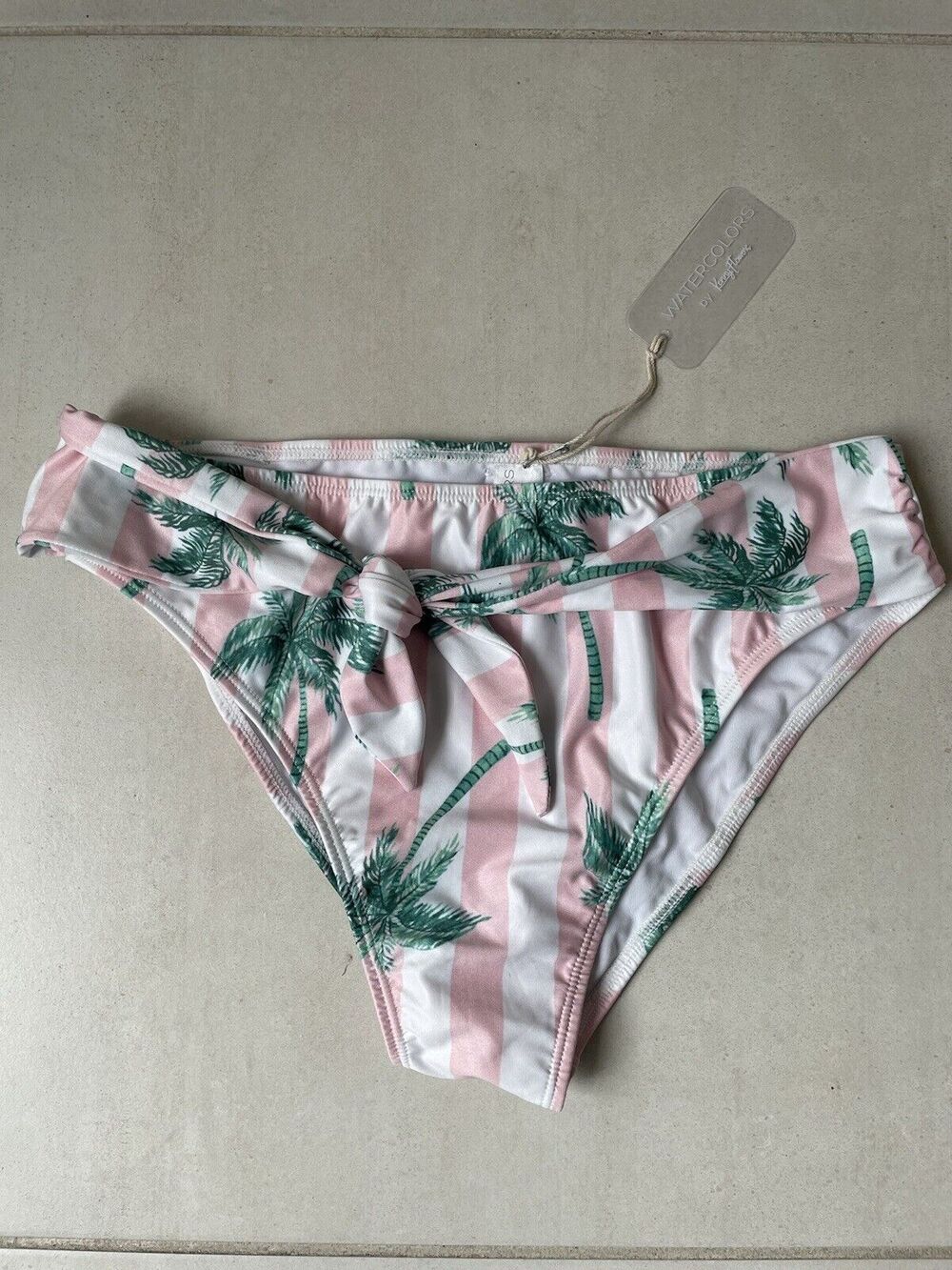 Kenny Flowers Swim Bikini Bottom Tie Front The Palm Beach Striped